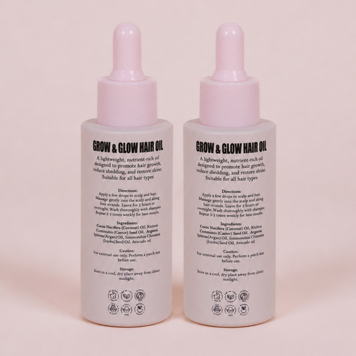 Grow & Glow Hair Oil Duo